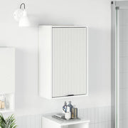 Badkamerkast 39x23.5x65 cm hoogglans wit