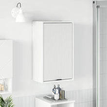 Badkamer Kast Wandgemonteerd Hoogglans wit 39 x 23,5 x 65 cm