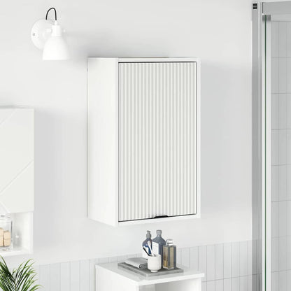 Badkamer Kast Wandgemonteerd Hoogglans wit 39 x 23,5 x 65 cm