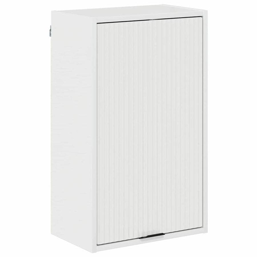 Badkamer Kast Wandgemonteerd Hoogglans wit 39 x 23,5 x 65 cm