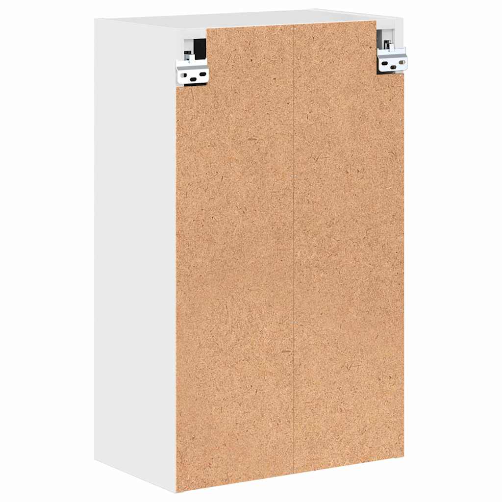 Badkamer Kast Wandgemonteerd Hoogglans wit 39 x 23,5 x 65 cm