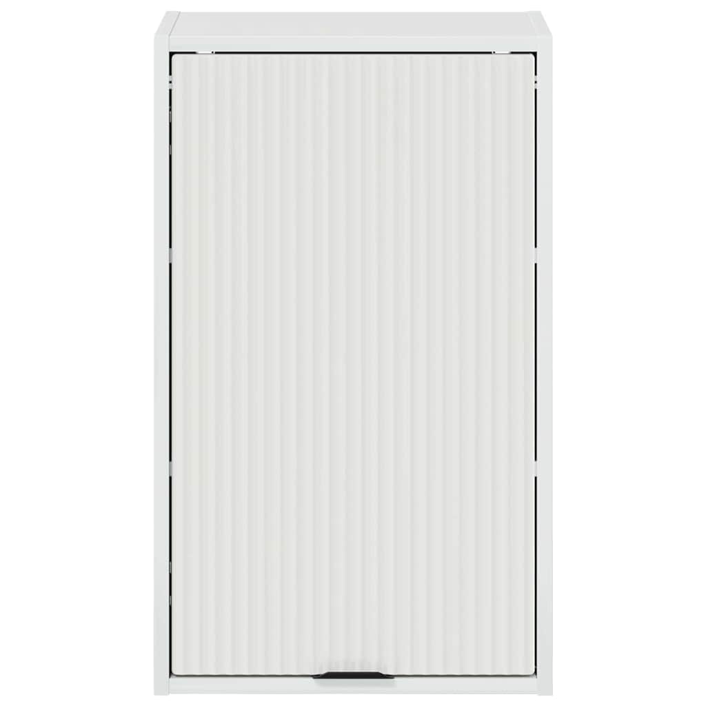 Badkamer Kast Wandgemonteerd Hoogglans wit 39 x 23,5 x 65 cm