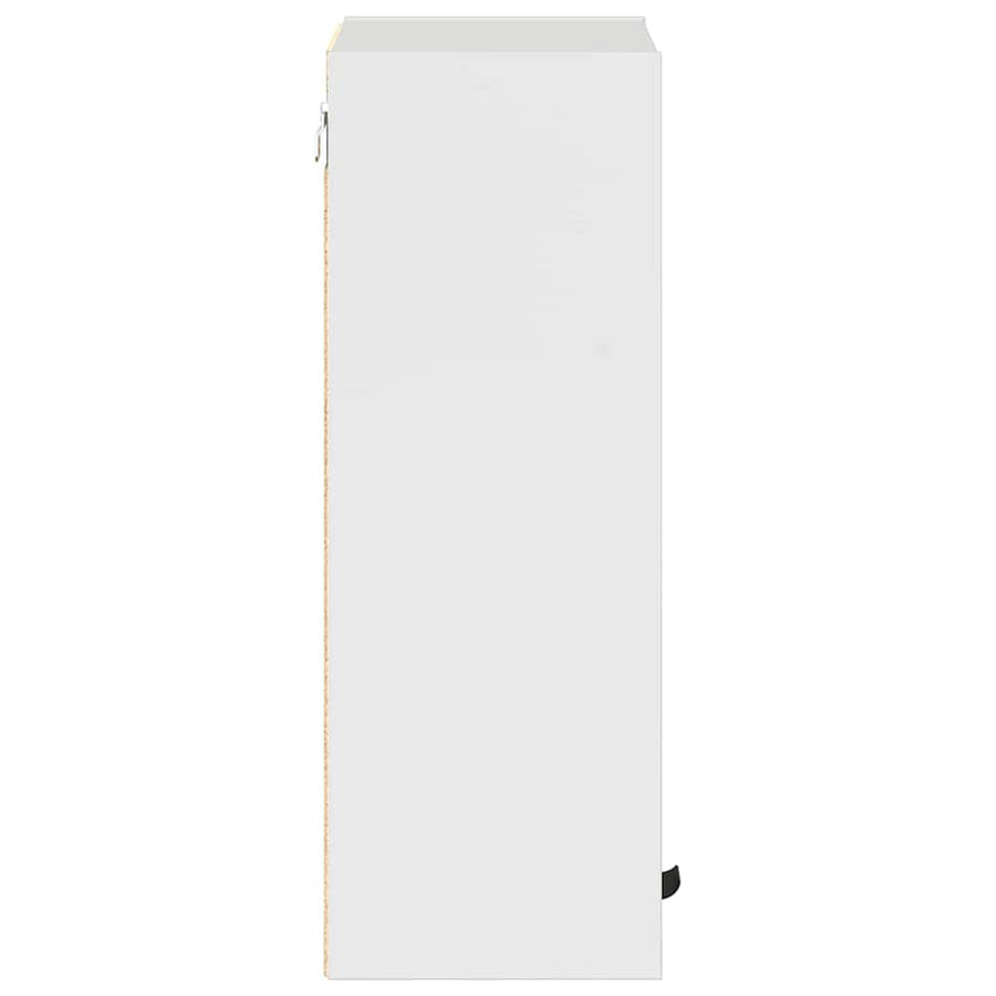 Badkamer Kast Wandgemonteerd Hoogglans wit 39 x 23,5 x 65 cm