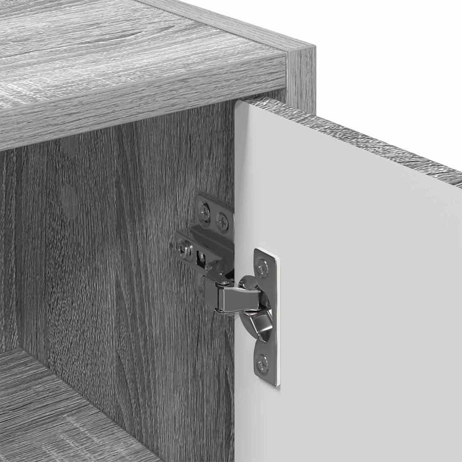 Badkamer Kast Wandgemonteerd Grijs Sonoma 39 x 23,5 x 65 cm