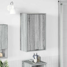 Badkamer Kast Wandgemonteerd Grijs Sonoma 39 x 23,5 x 65 cm