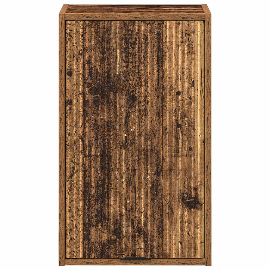 Badkamer Kast Oud Hout 39 x 23,5 x 65 cm Bewerkt hout & Metaal