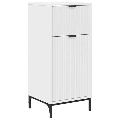 Badkamer Kast Wit 39,5 x 36 x 88 cm Bewerkt hout & Metaal