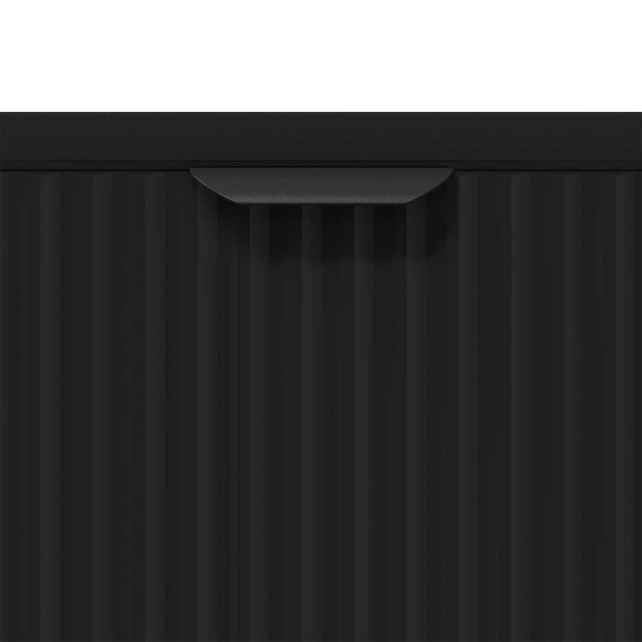 Badkamer Kast Zwart 39,5 x 36 x 88 cm Bewerkt hout & Metaal