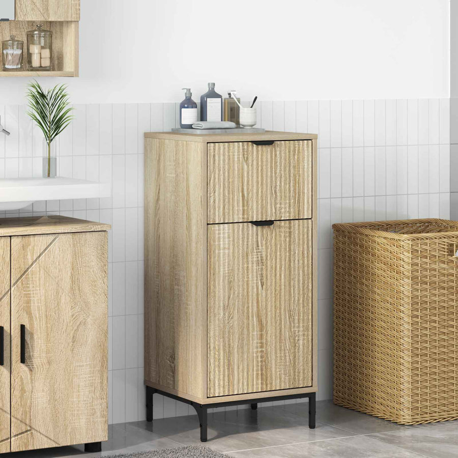 Badkamer Kast Sonoma Eiken 39,5 x 36 x 88 cm