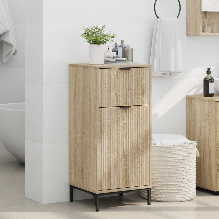 Badkamer Kast Sonoma Eiken 39,5 x 36 x 88 cm