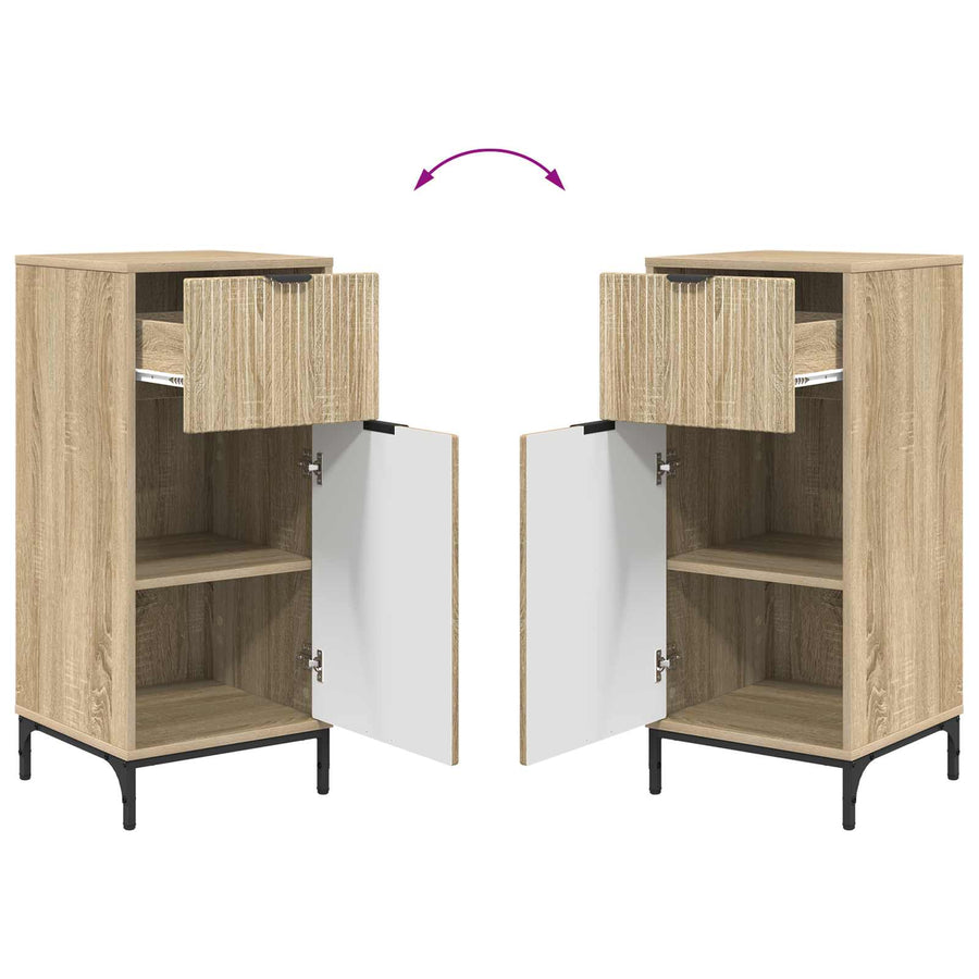 Badkamer Kast Sonoma Eiken 39,5 x 36 x 88 cm