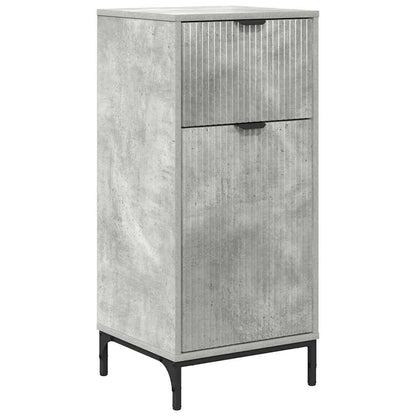 Badkamer Kast met lade met opslag Beton Grijs 39,5 x 36 x 88 cm