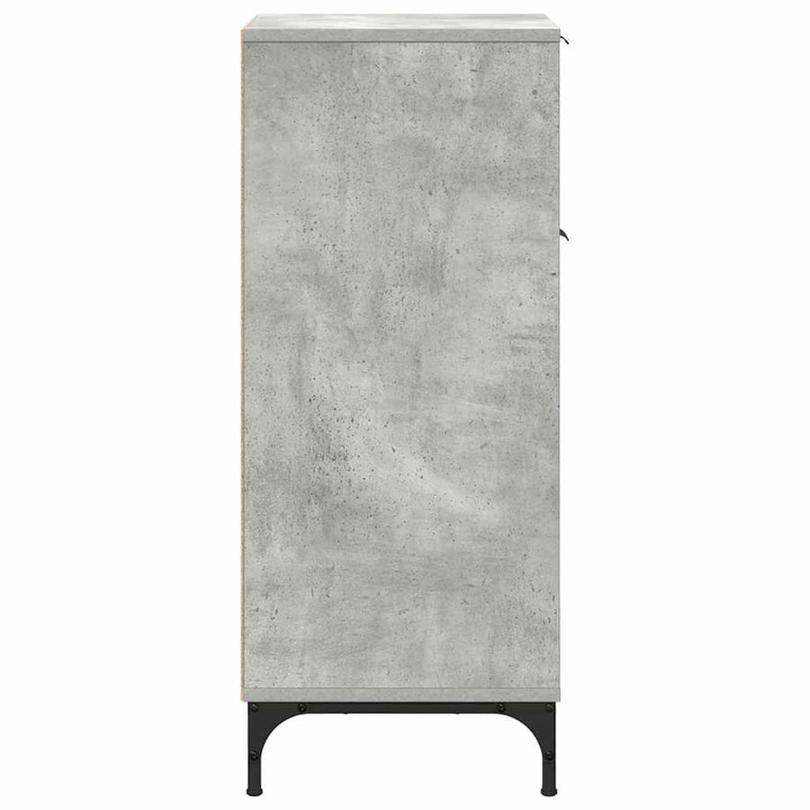 Badkamer Kast met lade met opslag Beton Grijs 39,5 x 36 x 88 cm