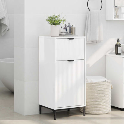 Badkamer Kast Hoogglans wit 39,5 x 36 x 88 cm