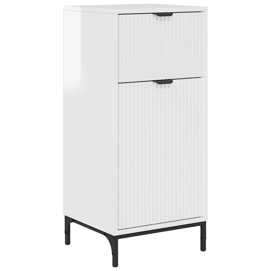 Badkamer Kast Hoogglans wit 39,5 x 36 x 88 cm