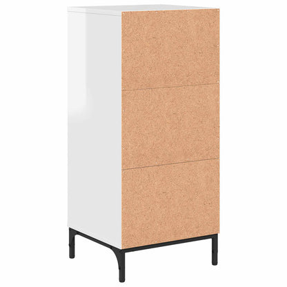 Badkamer Kast Hoogglans wit 39,5 x 36 x 88 cm
