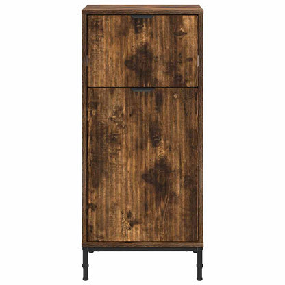 Badkamer Kast met lade Gerookt eiken 39,5 x 36 x 88 cm