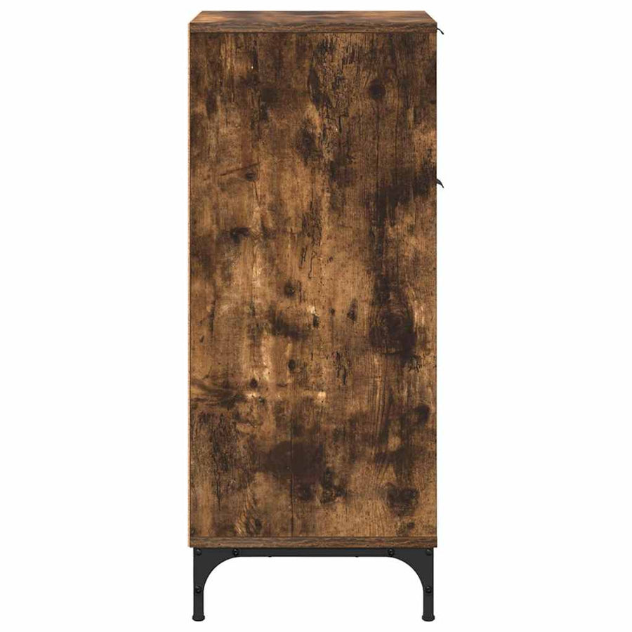Badkamer Kast met lade Gerookt eiken 39,5 x 36 x 88 cm