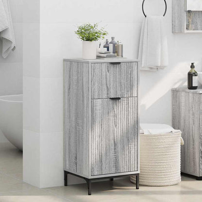 Badkamer Kast met lade Grijs Sonoma 39,5 x 36 x 88 cm