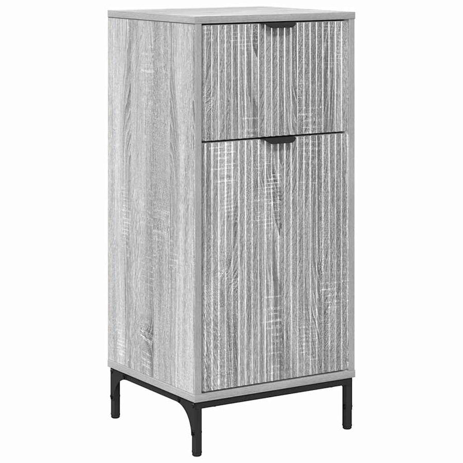 Badkamer Kast met lade Grijs Sonoma 39,5 x 36 x 88 cm