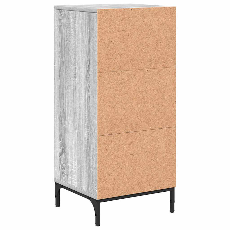 Badkamer Kast met lade Grijs Sonoma 39,5 x 36 x 88 cm