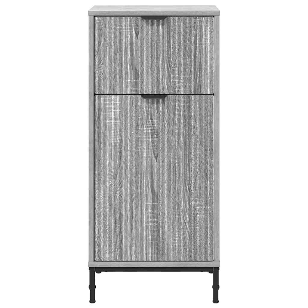 Badkamer Kast met lade Grijs Sonoma 39,5 x 36 x 88 cm