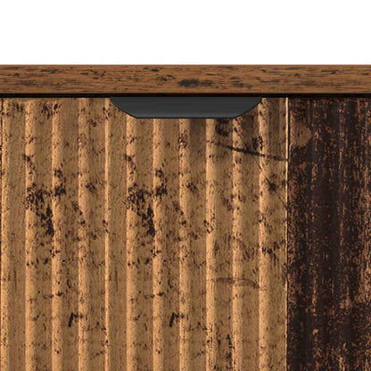 Badkamer Kast Oud Hout 39,5 x 36 x 88 cm Bewerkt hout & Metaal