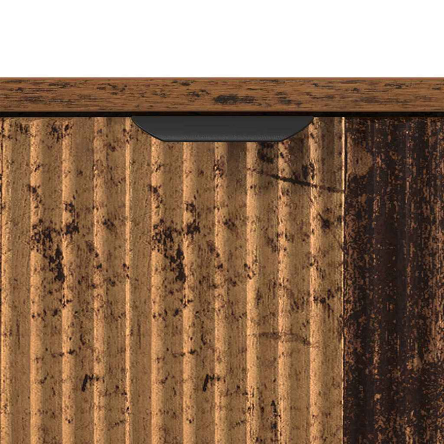 Badkamer Kast Oud Hout 39,5 x 36 x 88 cm Bewerkt hout & Metaal