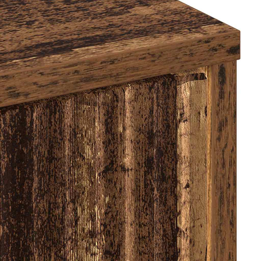 Badkamer Kast Oud Hout 39,5 x 36 x 88 cm Bewerkt hout & Metaal