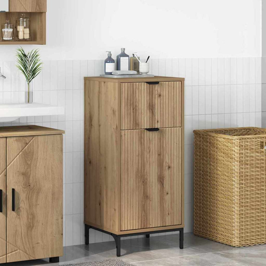 Badkamer Kast met lade Artisan Eiken 39,5 x 36 x 88 cm