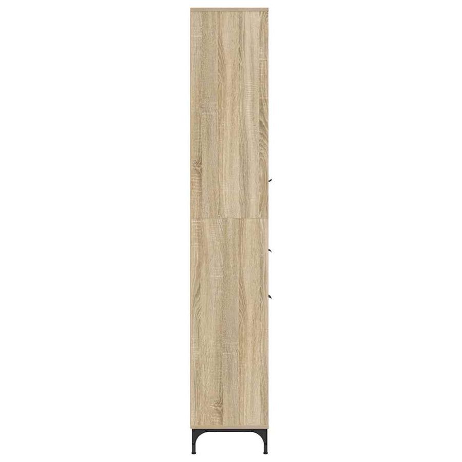Badkamer Kast met lade Sonoma Eiken 31,5 x 33 x 190 cm