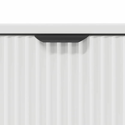 Badkamertenk te kast Wit 60,5 x 33,5 x 61 cm Bewerkt hout