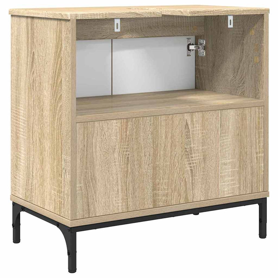 Badkamertenk te kast Sonoma eiken 60,5 x 33,5 x 61 cm
