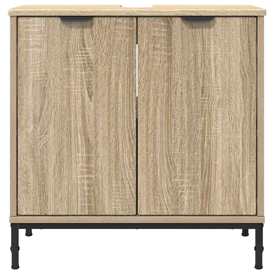Badkamertenk te kast Sonoma eiken 60,5 x 33,5 x 61 cm