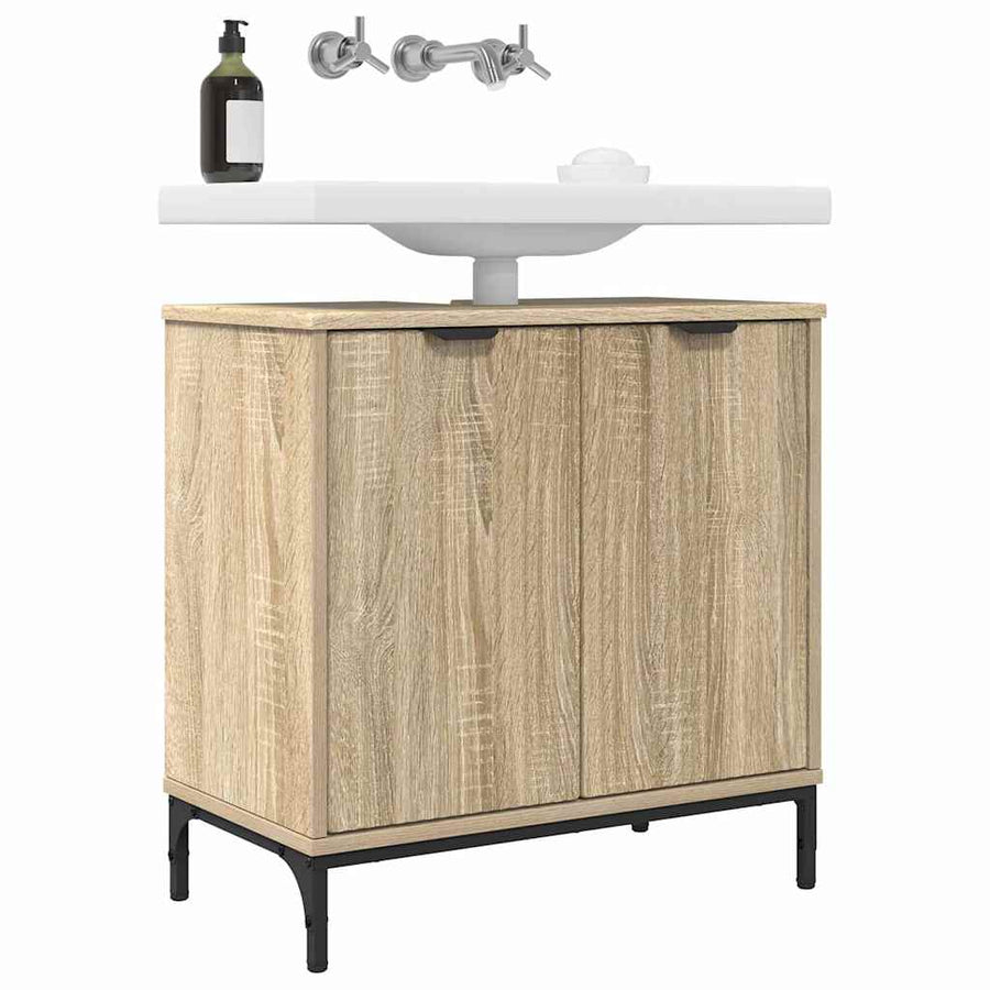 Badkamertenk te kast Sonoma eiken 60,5 x 33,5 x 61 cm