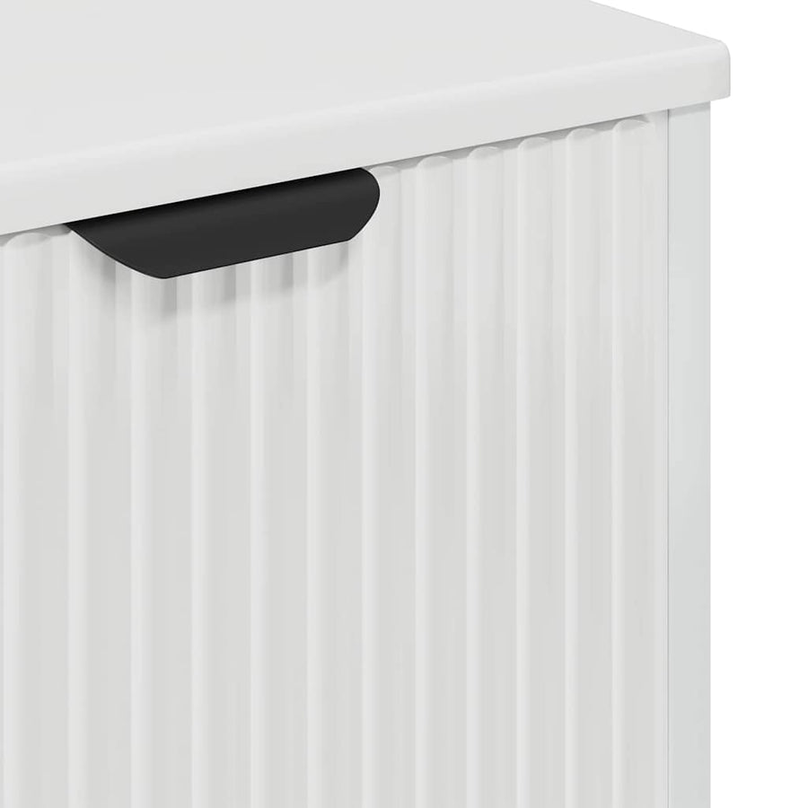 Badkamertenk te kast Hoogglans wit 60,5 x 33,5 x 61 cm