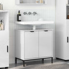 Badkamerkast 60.5x33.5x61 cm hoogglans wit