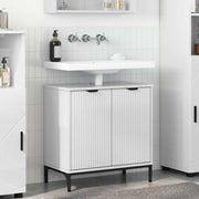Badkamerkast 60.5x33.5x61 cm hoogglans wit