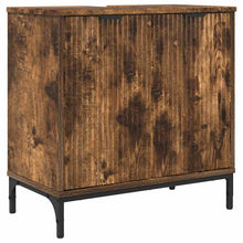 Badkamertenk te kast Gerookt eiken 60,5 x 33,5 x 61 cm