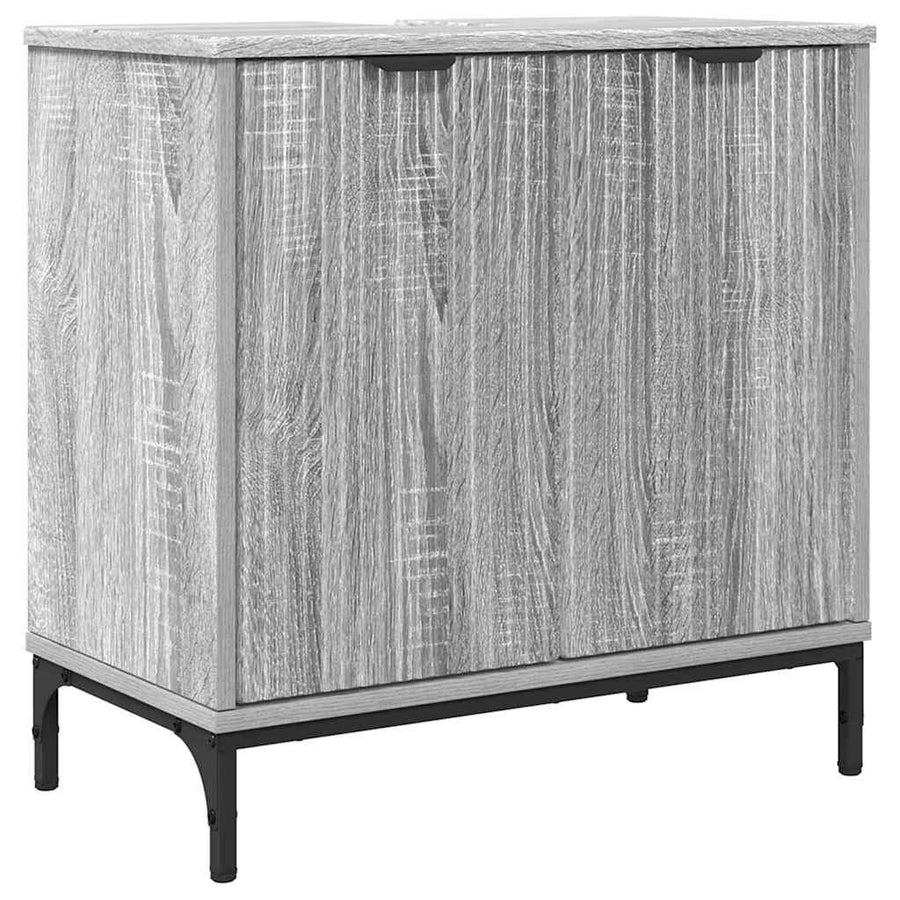 Badkamertenk te kast Grijs sonoma 60,5 x 33,5 x 61 cm