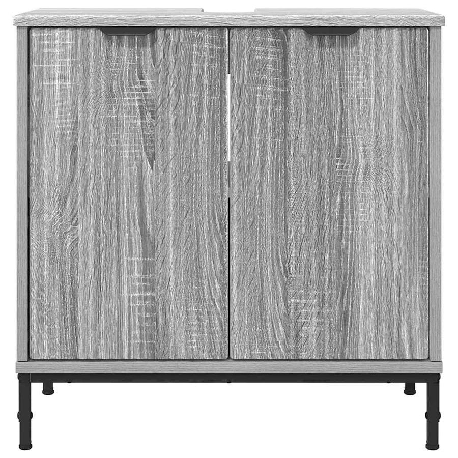 Badkamertenk te kast Grijs sonoma 60,5 x 33,5 x 61 cm