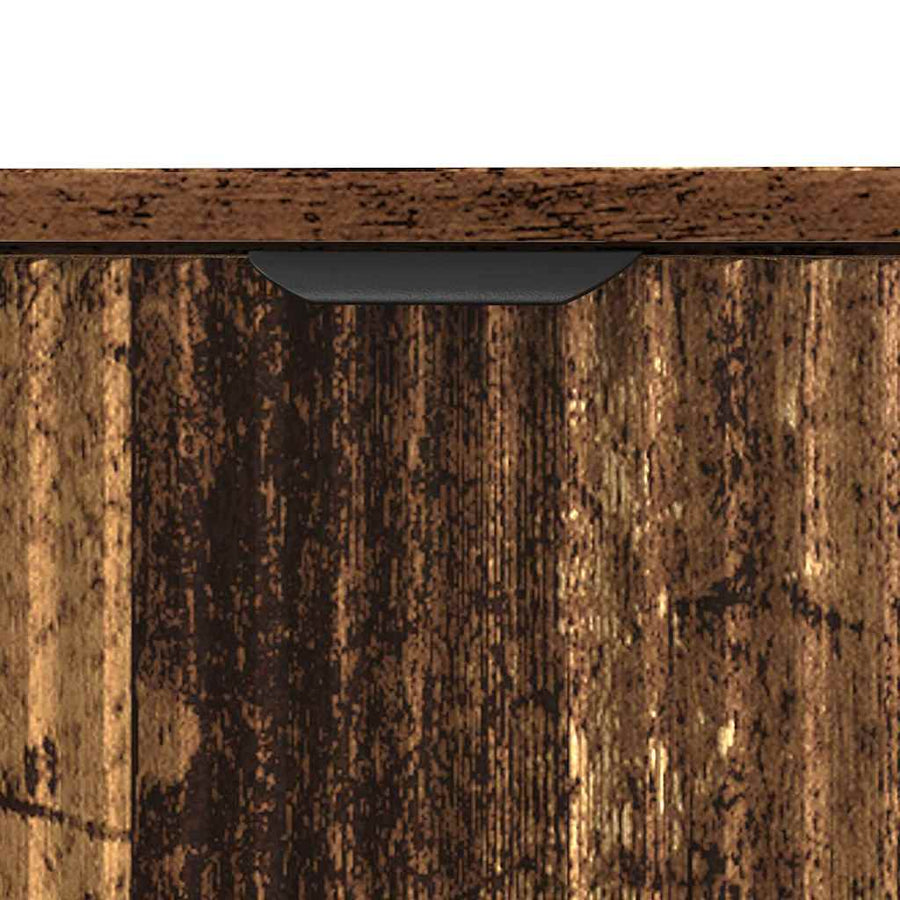 Badkamertenk te kast Oud hout 60,5 x 33,5 x 61 cm Bewerkt hout