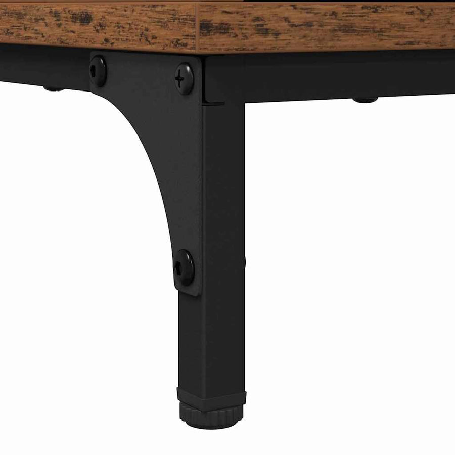 Badkamertenk te kast Oud hout 60,5 x 33,5 x 61 cm Bewerkt hout
