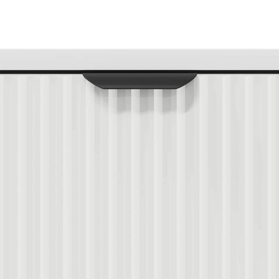 Dressoir Wit 69,5 x 33 x 82 cm Bewerkt hout