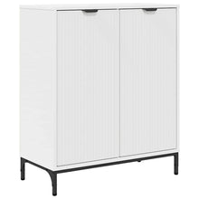 Dressoir Wit 69,5 x 33 x 82 cm Bewerkt hout