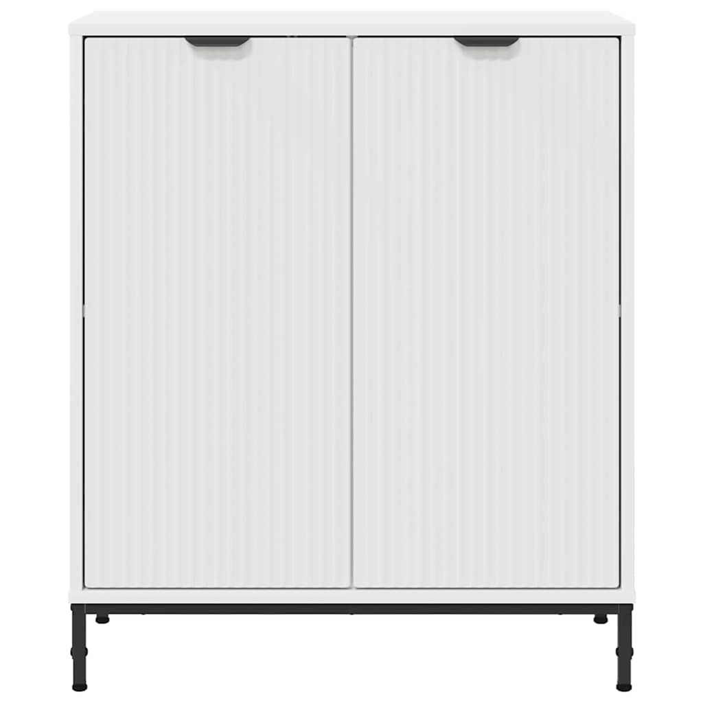 Dressoir Wit 69,5 x 33 x 82 cm Bewerkt hout