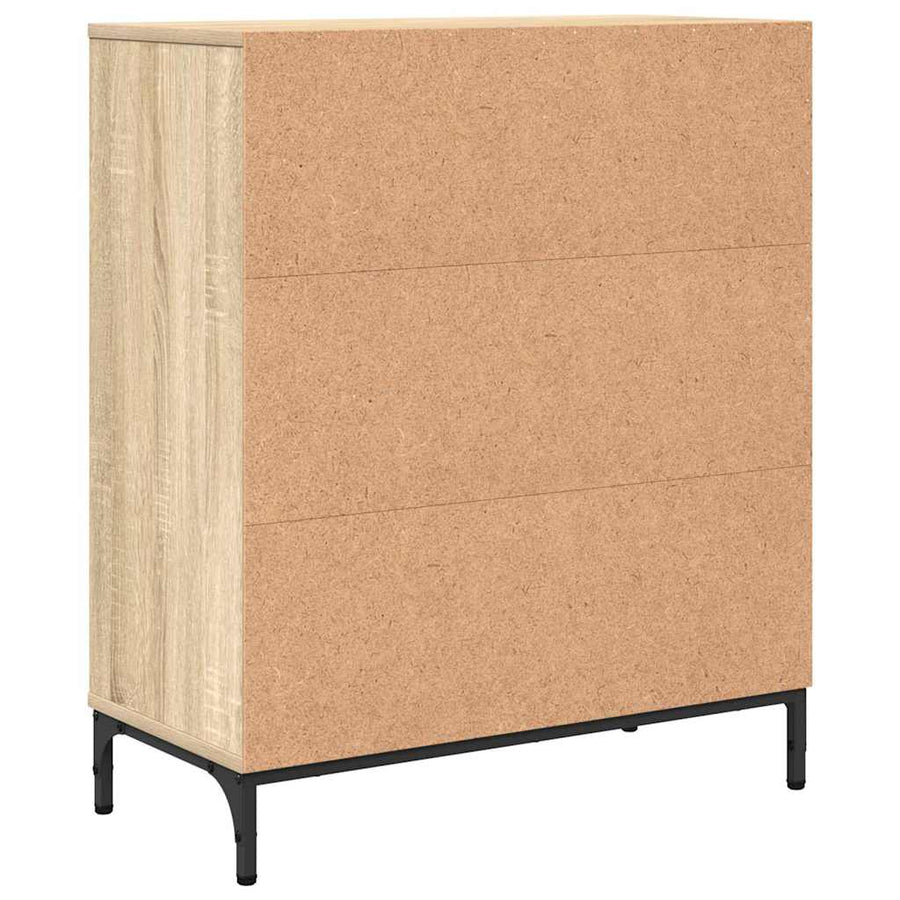 Dressoir Sonoma Eiken 69,5 x 33 x 82 cm Bewerkt hout