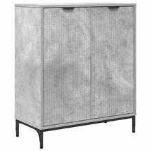 Dressoir Beton Grijs 69,5 x 33 x 82 cm Bewerkt hout