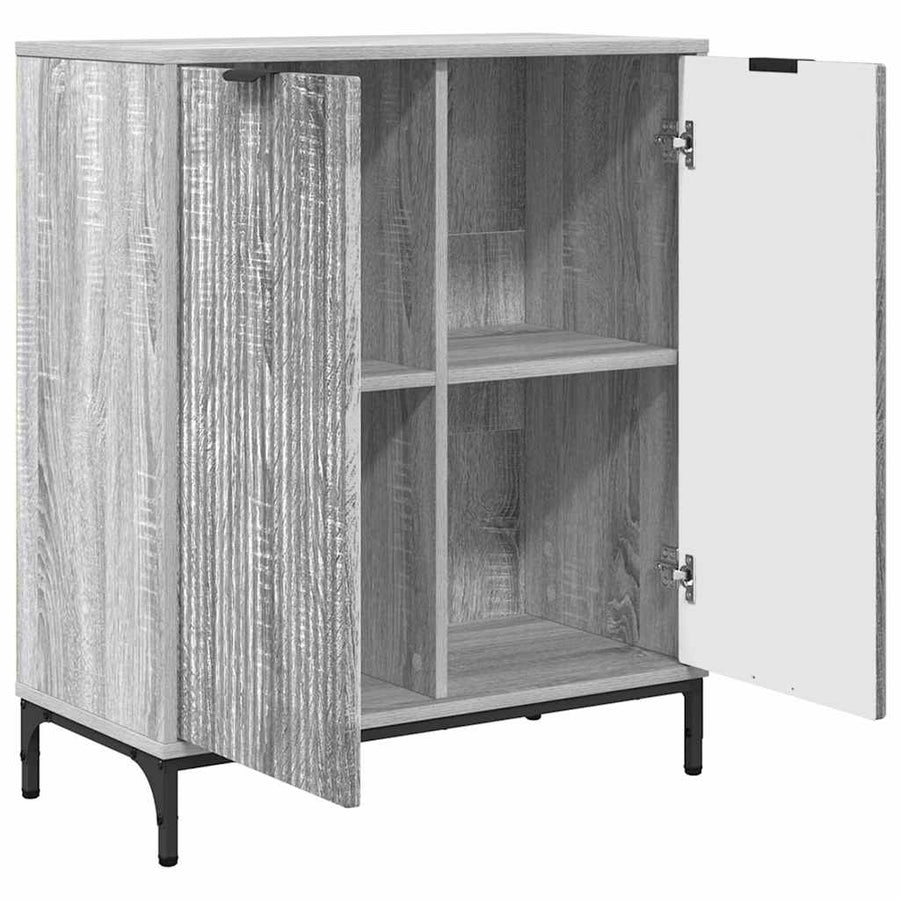 Dressoir Grijs Sonoma 69,5 x 33 x 82 cm Bewerkt hout