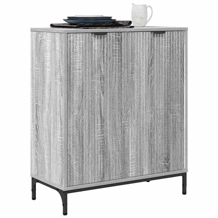 Dressoir Grijs Sonoma 69,5 x 33 x 82 cm Bewerkt hout